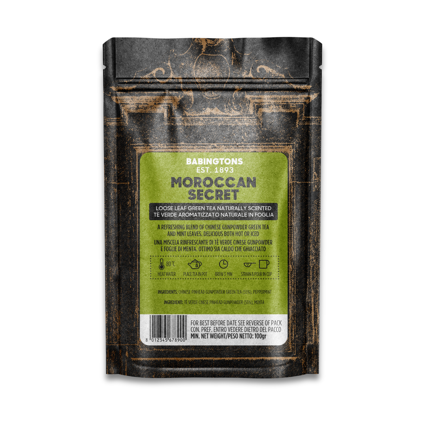 Babingtons Moroccan Secret – Loose Leaf Tea (100g)