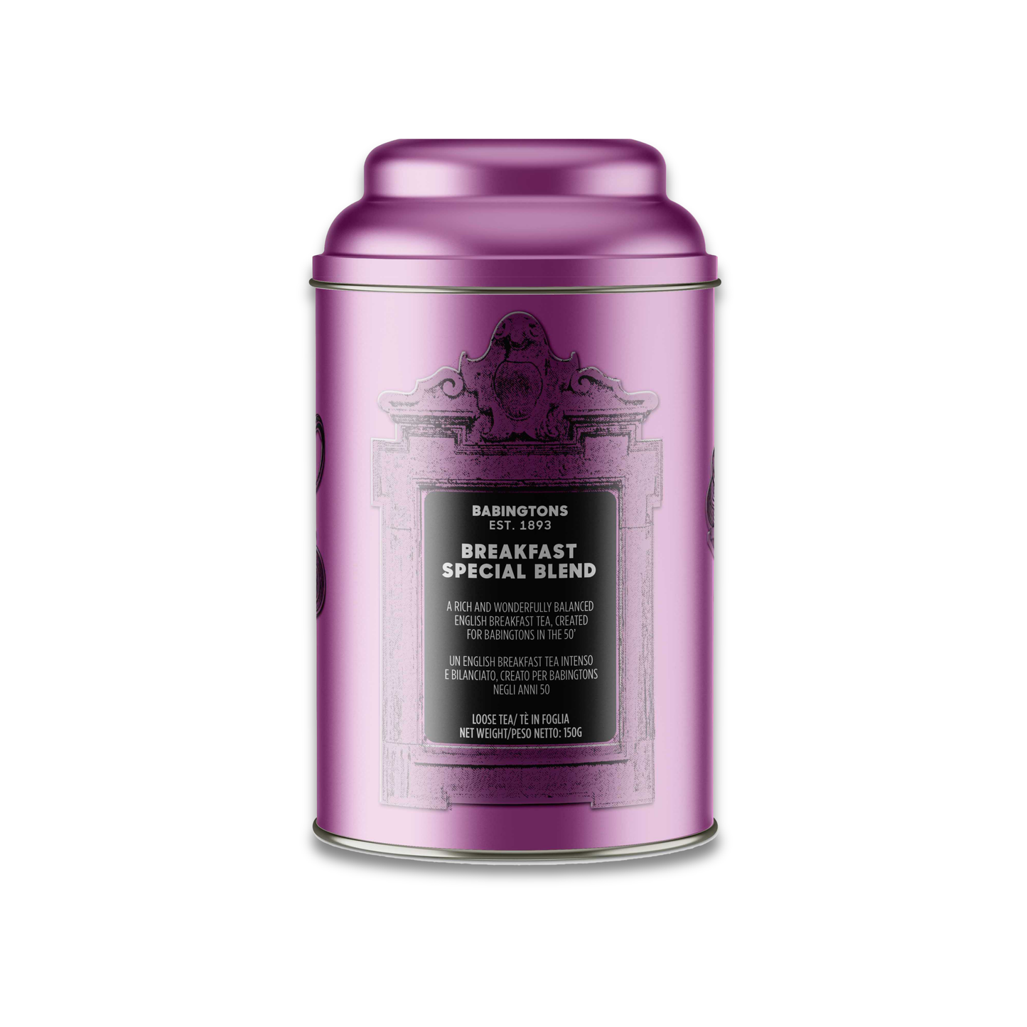 Babingtons English Breakfast – Loose Leaf Tea (150g Metal Caddy)