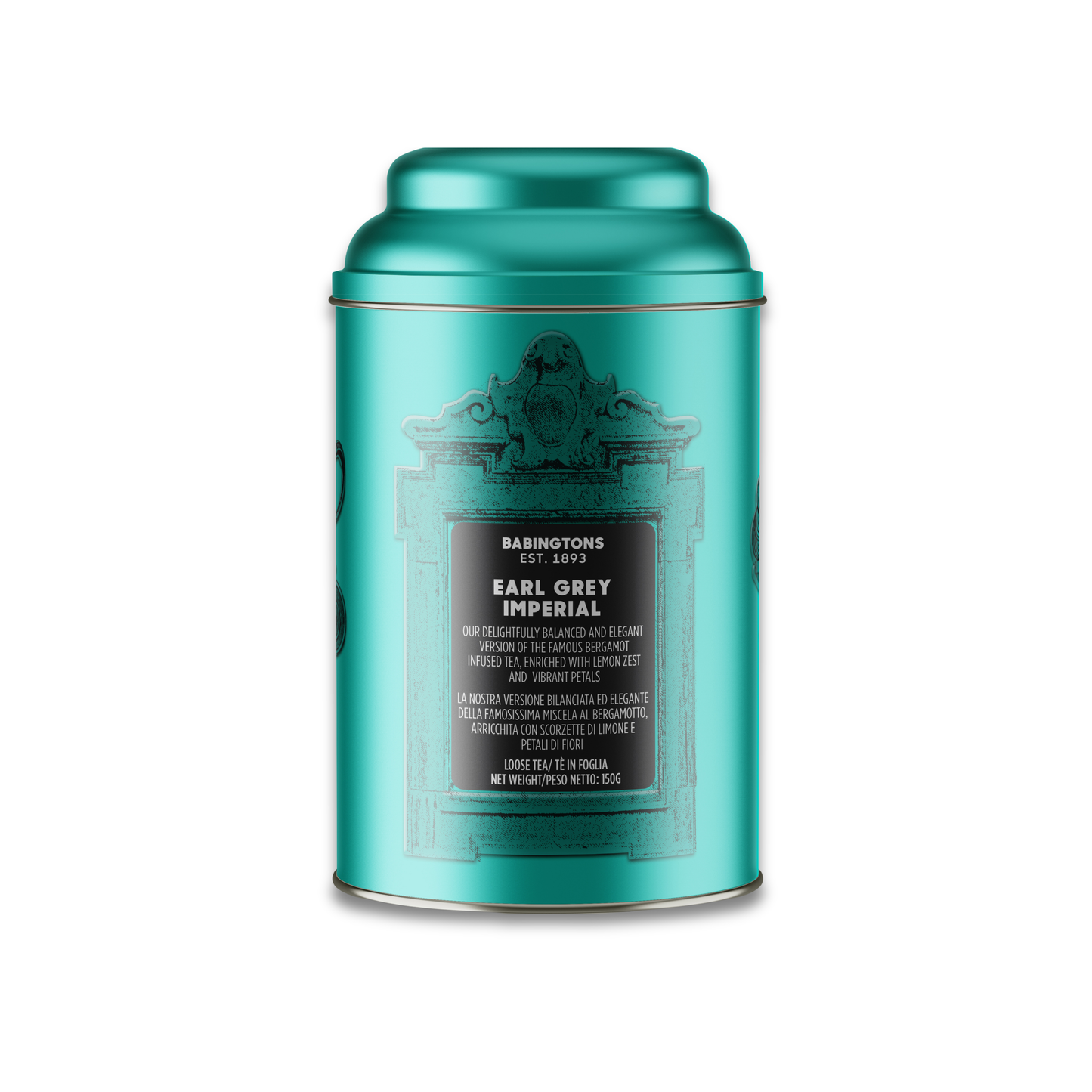 Babingtons Earl Grey Imperial – Loose Leaf Tea (150g Metal Caddy)