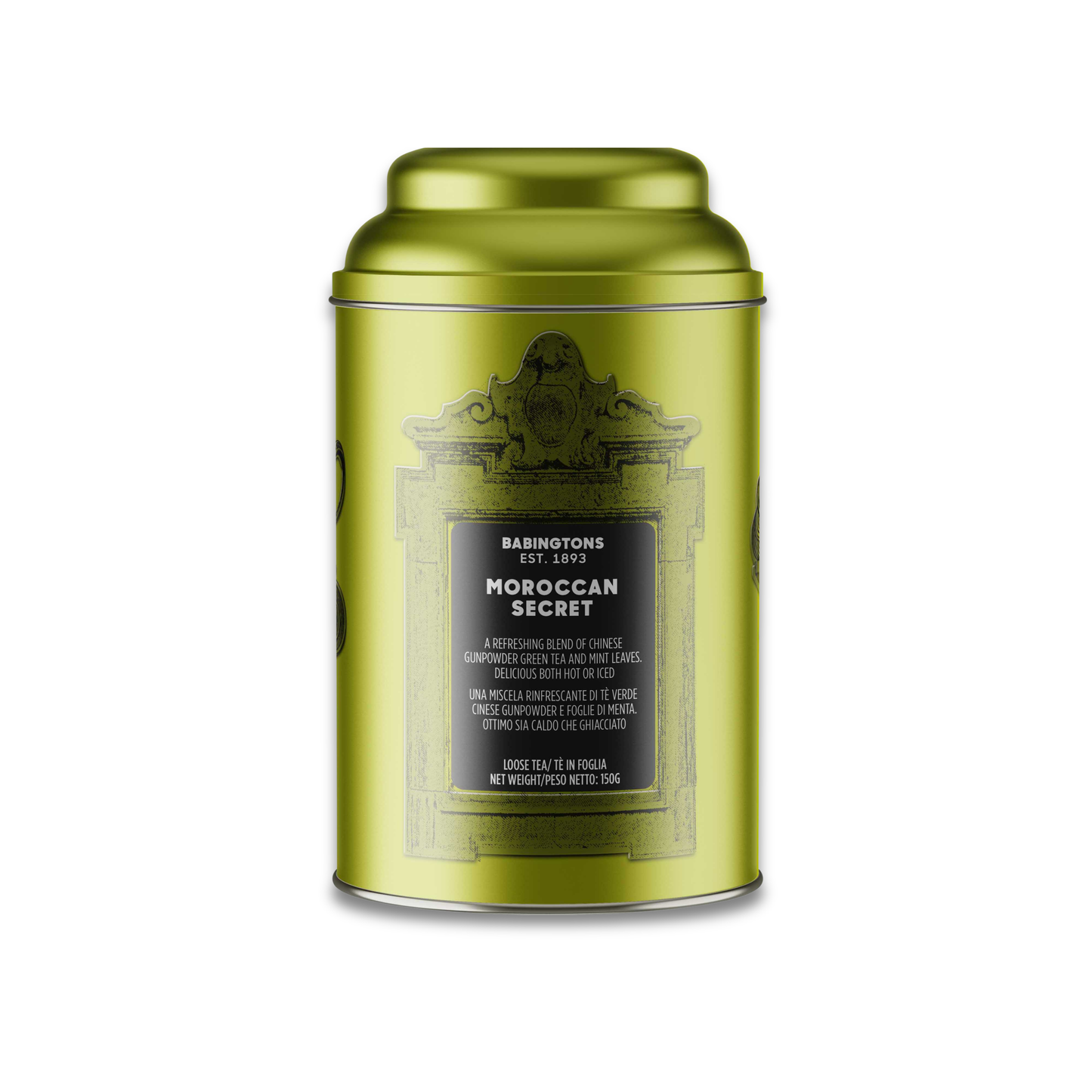 Babingtons Moroccan Secret – Loose Leaf Tea (150g Metal Caddy)