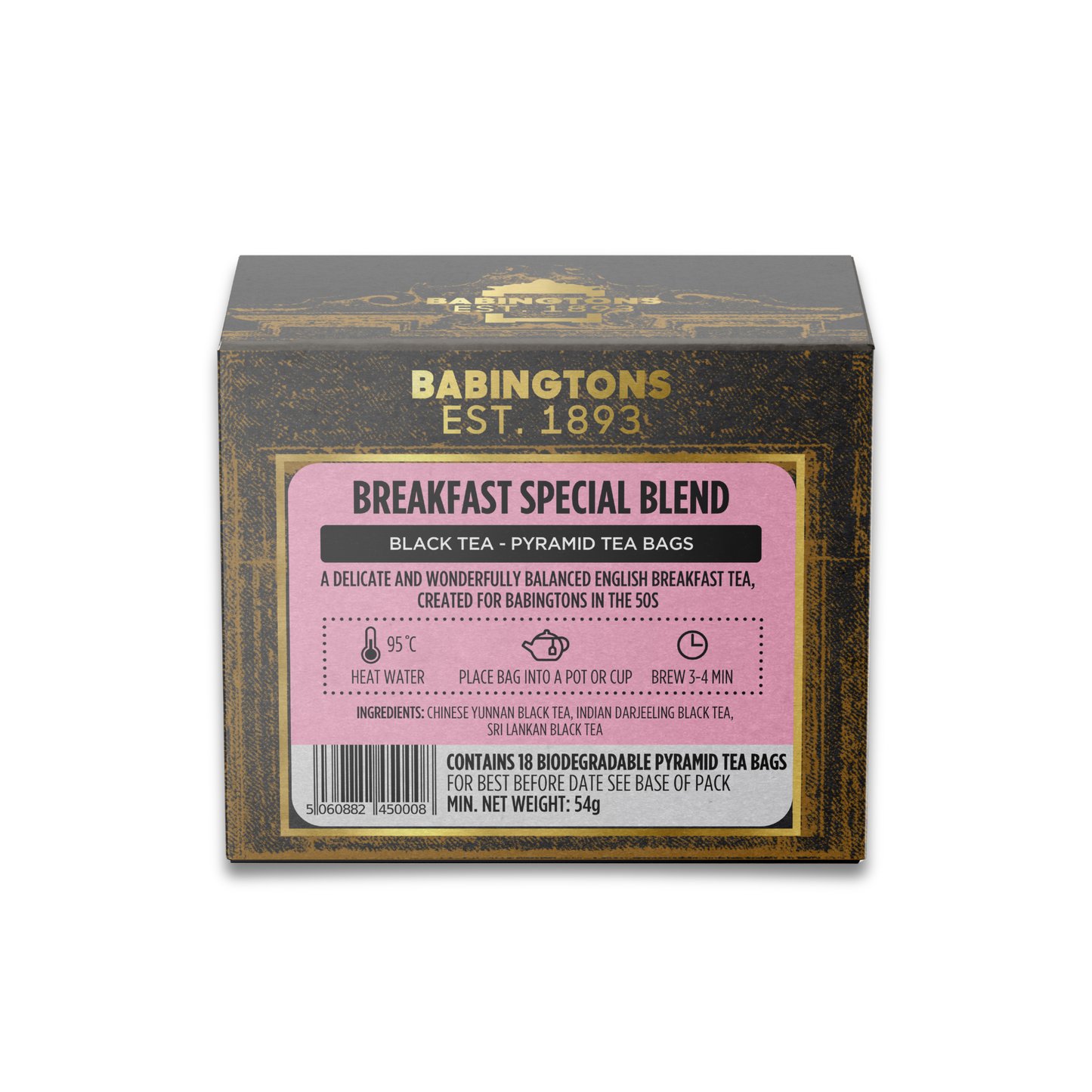 Babingtons English Breakfast Tea – 18 Pyramid Bags