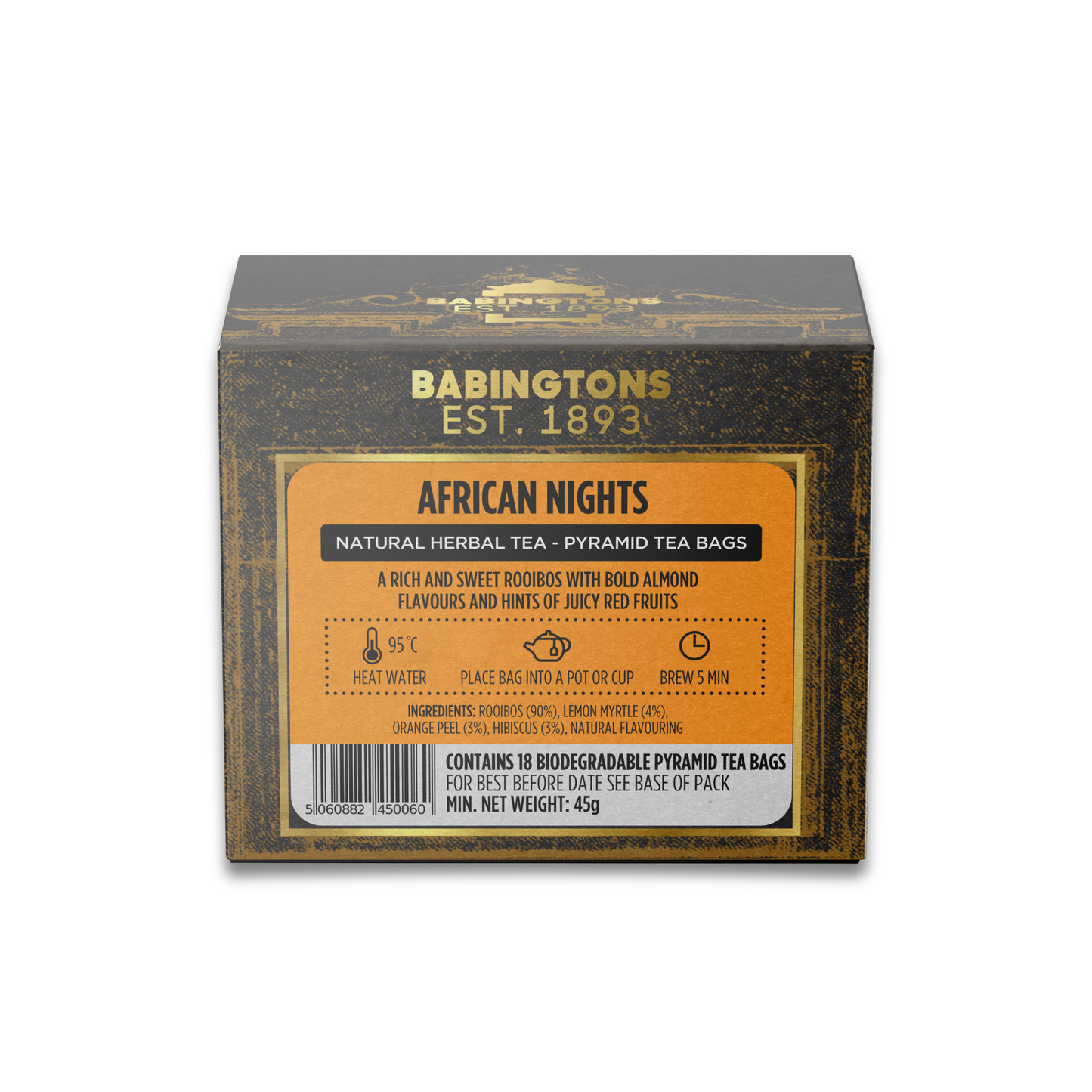 Babingtons African Nights Tea – 18 Pyramid Bags