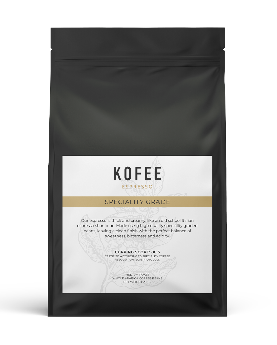 Kofee Espresso - (250g BEANS)