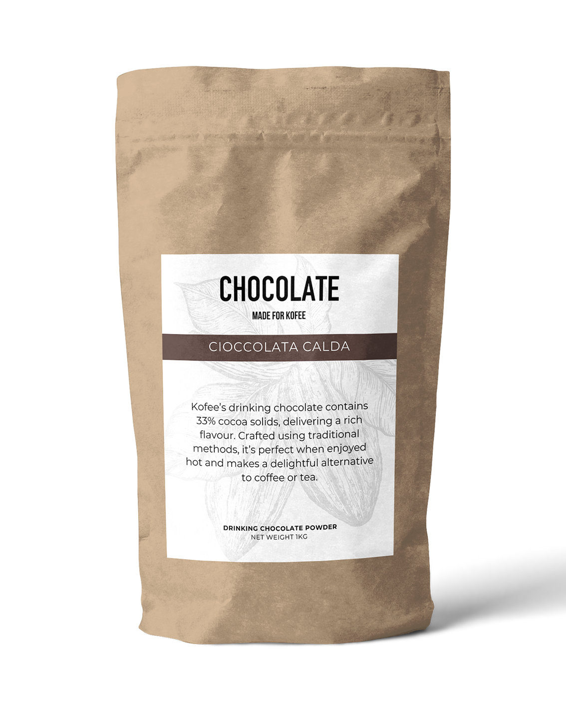 Chocolate - Cioccolata Calda (Hot Chocolate Powder 1Kg)