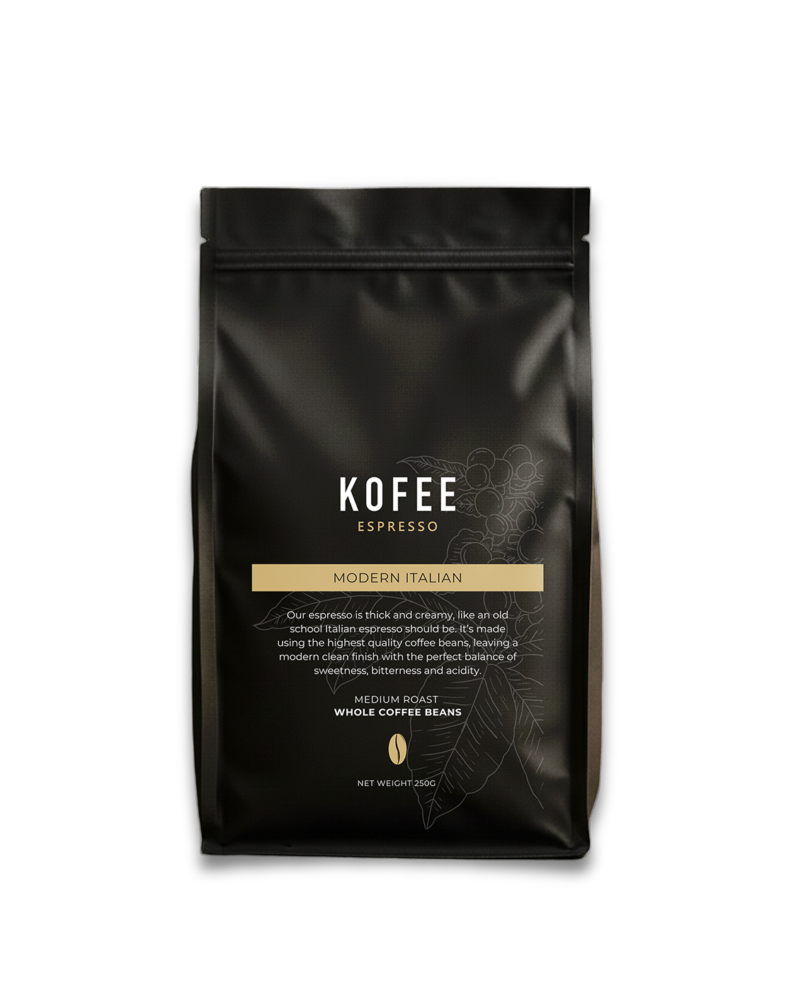 Kofee Espresso - (250g BEANS)