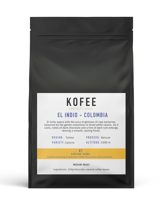 Kofee Speciality Grade - EL INDIO (COLOMBIA) - 250g BEANS