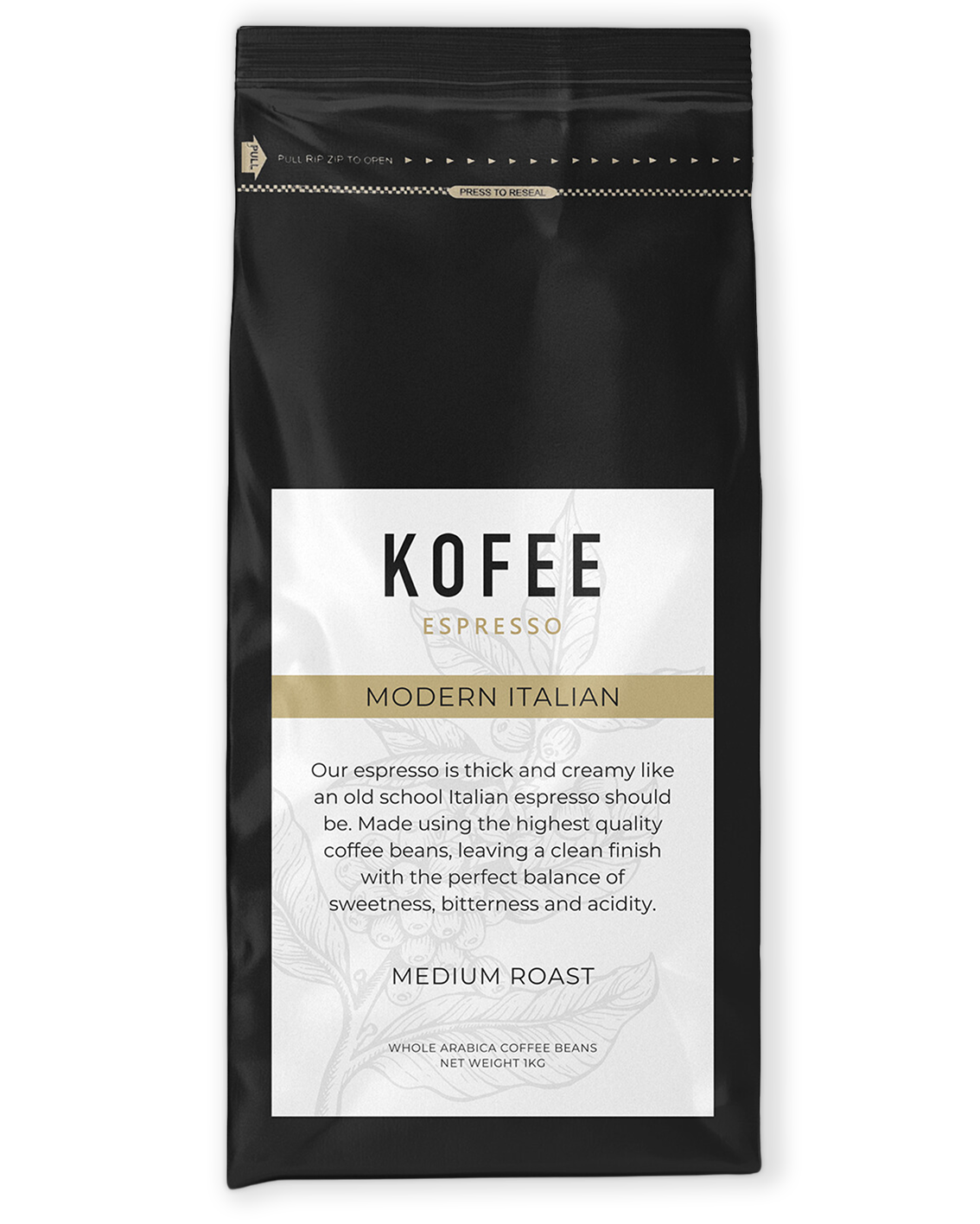 Kofee Espresso - (1 Kg BEANS)